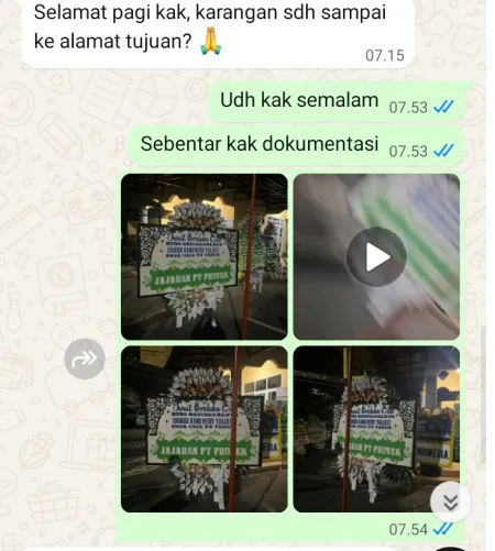 Pengiriman Papan Bunga Selamat Tambakrejo Purworejo