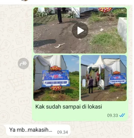 Pengiriman Karangan Bunga Tambakrejo Purworejo